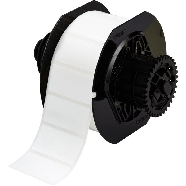 B33 Series Electrostatic Dissipative Polyester Labels 1in H x 2in W WT 1500/RL